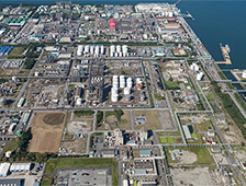 Overhead view of Chiba Plant